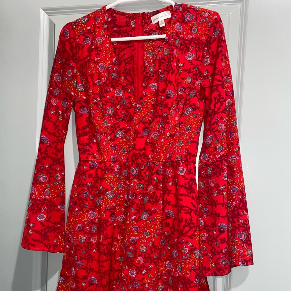 Floral Retro Romper